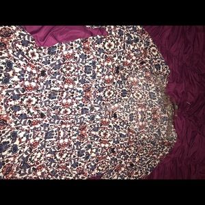 American Eagle Floral Romper